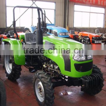 35hp,40hp 4wd farm tractor with loader,4cylinders,8F+2R shift,with Cabin,heater,fan,fork,blade