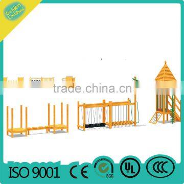 Wooden Combined Climbing ,Jungle Gym Obstacle Course Playground Outward Bound photo-2