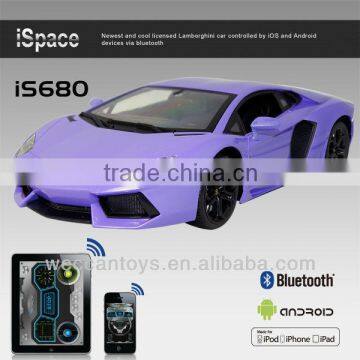 controlled by iPhone via Bluetooth Lamborghini remote control car