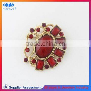 Wholesale popular safty rhinestone brooch ozel