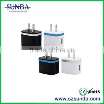 EU plug battery charger, OEM custom quick charge portable travel charger