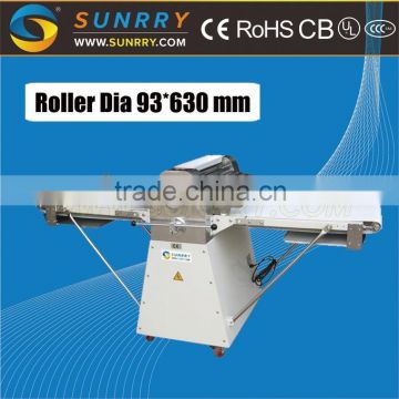 Hot sale dough sheeter 750W electric dough sheeter machine roller size bakery equipment dough sheeters (SY-DS650 SUNRRY)