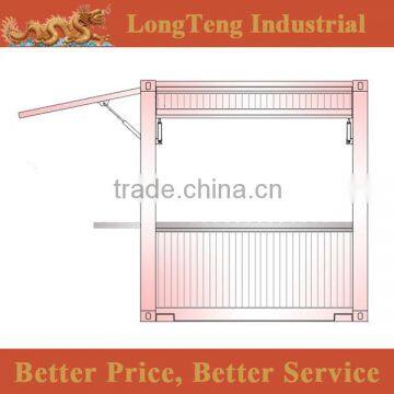 Brand new 10ft mobile flyiing side shipping container kiosk, bar