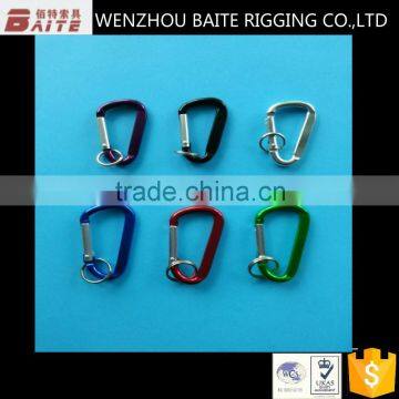2016 HIGH QUALITY ALUMINUM CARBINER AND D TYPE SNAP HOOK WITH PIN photo-2