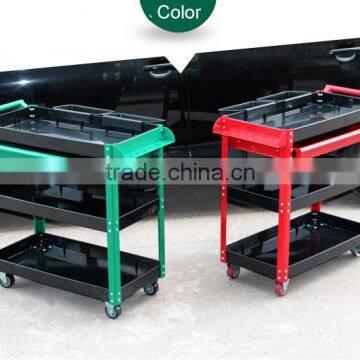 Best-selling Foldable 4 Layer Tool Trolley Multifunction Plastic Tool Trolley Cart Supplier's Choice photo-6