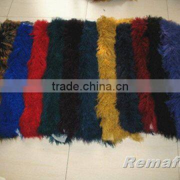 LONG HAIR TIBETAN LAMB SKIN PLATE