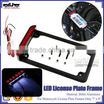 BJ-LPL294-002 Customized Motorbike License Frames Motorcycle License Plate LED for Harley