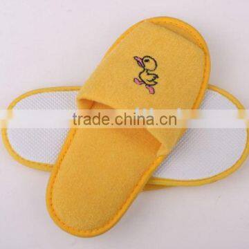 EVA hotel slippers with logo embroidered