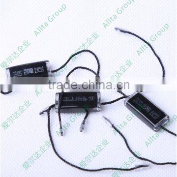 Professional Custom Upmarket Hang Tag, Plastic Seal Tag for Men's Suit