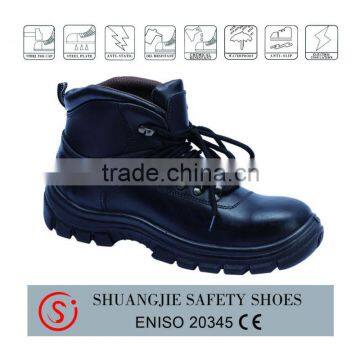 high cut oil and slip resistance men's safety shoes