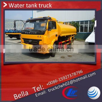 8-10cbm YUEJIN water spray truck , 8-10m3 water truck dimensions