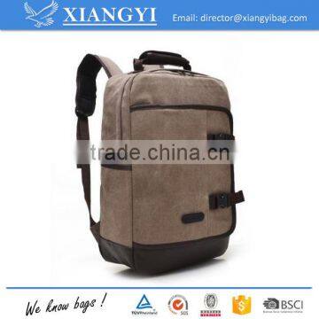 Vintage Canvas School Backpacks Shoulder Bags Computer backpack