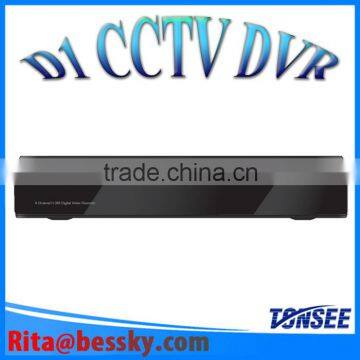 Best sale 4 channel high definition p2p h.264 cctv D1 dvr