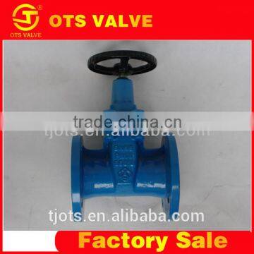 High quality cast iron non rising stem wedge gate valve