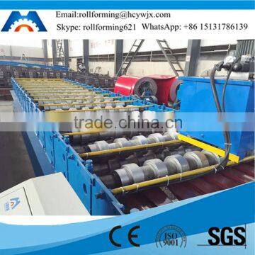 CNC Galvanize Steel Sheet Metal Wall Panel Roll Forming Machine photo-4