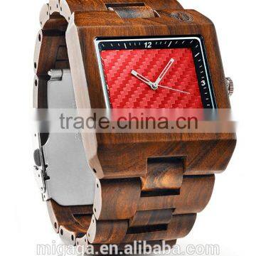 High Quality Wooden Wrist Watches, Wooden Watch, 100% Natural Watch Wood photo-4