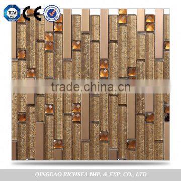 With Amazing Quality, Colorful Glass Tile Glass Mosaic photo-2