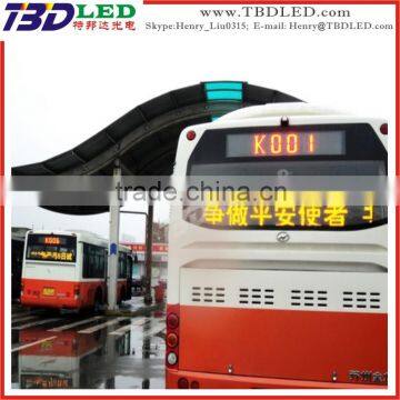 Double color LED bus display/moving message display led bus sign