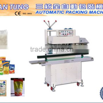 Automatic continuous pouch hot sealing Machine