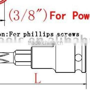 hex impact socket bits