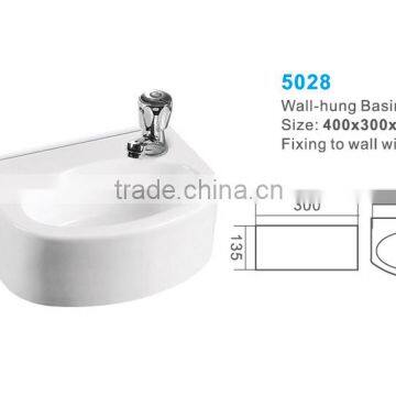 Wall Hung Basin and Sink for Hotel Bathroom Project photo-3