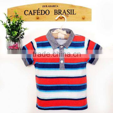 Quality stripes cute baby boy t shirt baby boys stylish t-shirt