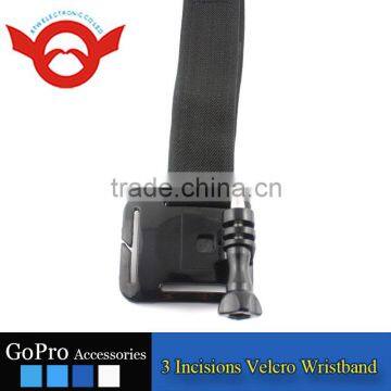 3 Incisions Nylon Button Wrist Band for Gopro Hero 2/3/3+/4/4 Session Camera Accessory photo-5