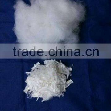 white solid polyester staple fiber 0.8Denier X 51MM