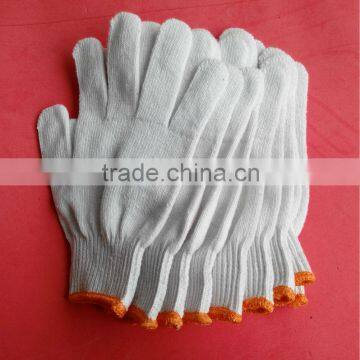 Hot! bleach cotton nylon fabric gloves