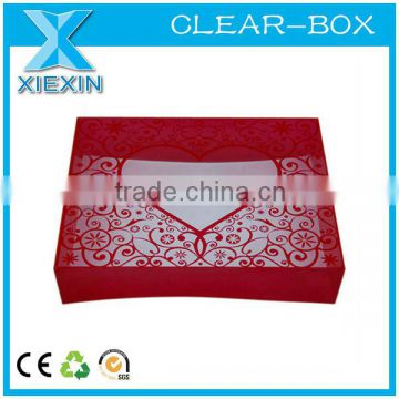 custom toy plastic packaging box with pvc window