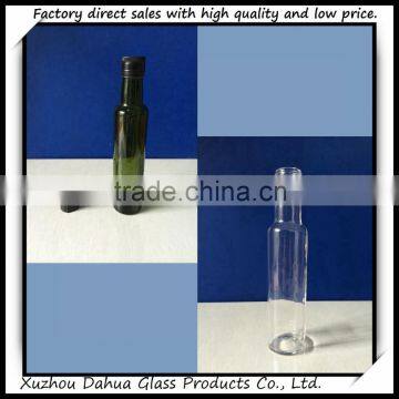 100ml clear and colored glass oilve oil bottle