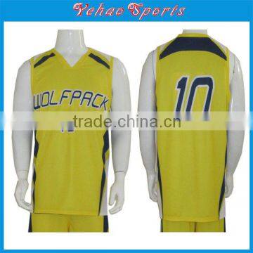 sublimation basketball uniform