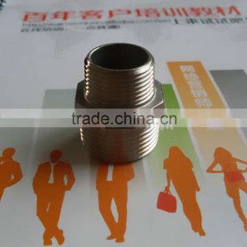 Stainless Steel 3/4 x 1/4 reducing hexagon nipple