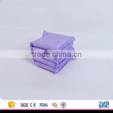 High absorbency sanitary napkin Anion sanitary napkin with blue chips