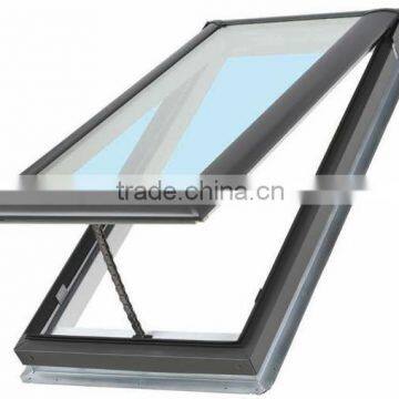 factary price aluminum Scuttle window/Roof window with hollow glass