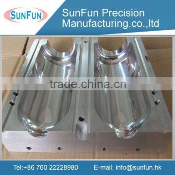 China manufacture cnc machining plastic oem gun part rapid prototype