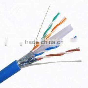 amp cat6 ftp cable 4*2* 0.57BC & CCACAT6 ftp cable pass test 305M