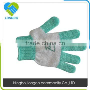 Factrory price printed bath glove