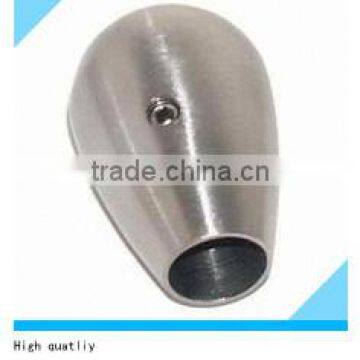 stainless steel small size round end cap for bar