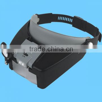 Head magnifier/head magnifier with light/head wearing magnifier