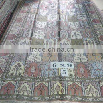 fourseason design low prices, factory prices colorful handmade silk carpet