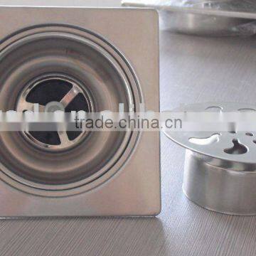 anti ordor stainless steel floor trap