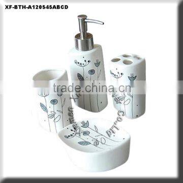 4 pcs ceramic sanitary fittings