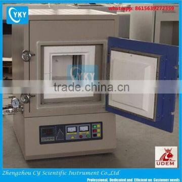 CE certified High Temperature Atmosphere Laboratory Muffle Furnace with water cooling system