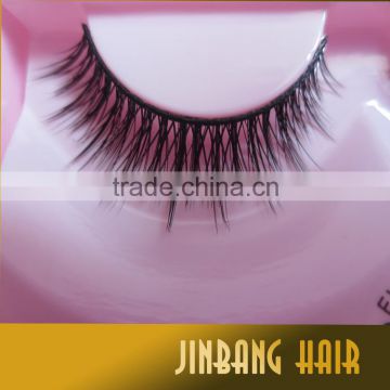 Fashion false eyelashes hot sell eyelashes extensions hand made eye lash invisible full strip lashes