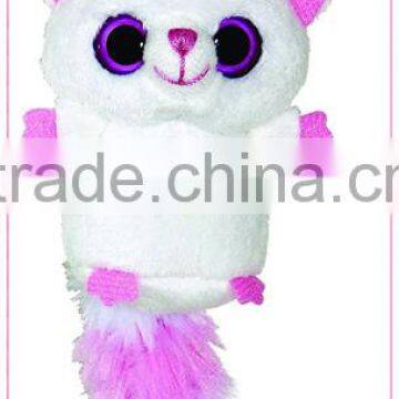 Fashion cute little cat plush toy keychain wholesale