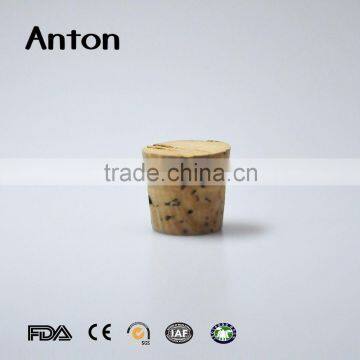 Wholesale material wooden cork for glass tubes