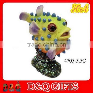 Polyresin ocean fish figurine