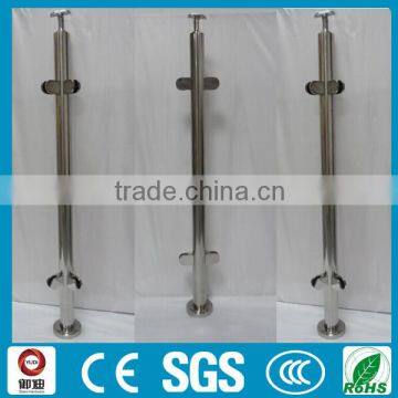 Modern Exterior Metal Glass Balcony Railing for Home