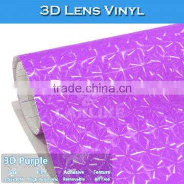 CARLIKE Removable 3D Lens Full Car Body Wrapping Vinyl Stickers photo-6